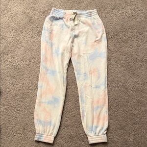 Kids Pastel Tie-Dye Joggers